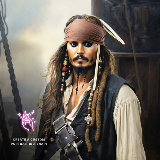 The Eccentric Pirate Captain